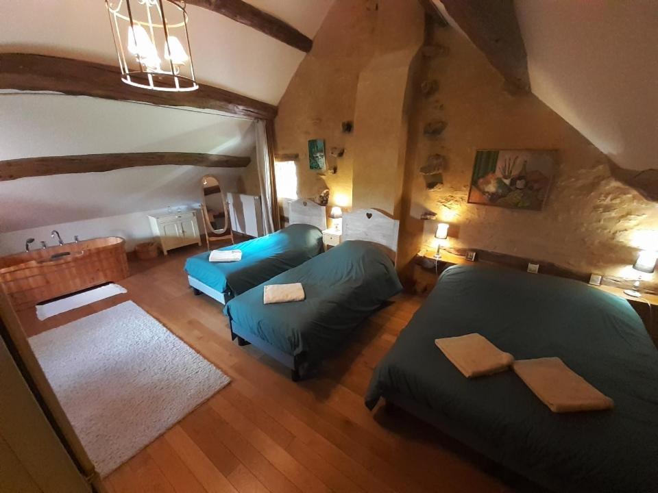 Maison De Blanche Chaudenay-le-Château Eksteriør billede